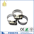 Stainless Steel Pipe Clips Worm Drive Hose Clamps